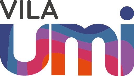 Logo colorida vila umi